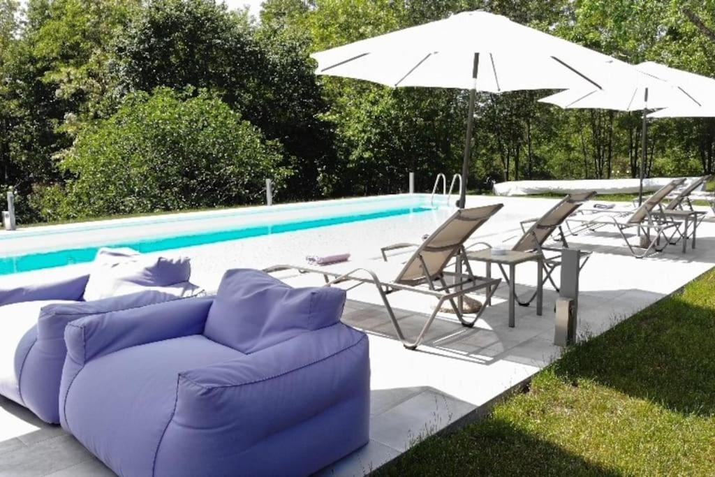 Luxury Villa Cetiri Hrasta Pican Bagian luar foto